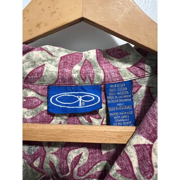 OP Ocean Pacific XXL Hawaiian Shirt 100% cotton - Picture 4 of 4